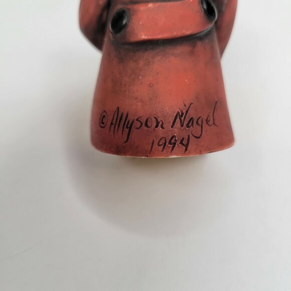 Allyson Nagel 1994 Santa Figure Figurine Statue 4" Tall Christmas - Picture 5 of 7